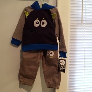 12 month boy sweatshirt outfit